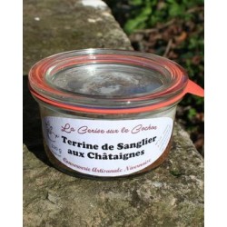 Terrine de sanglier aux châtaignes