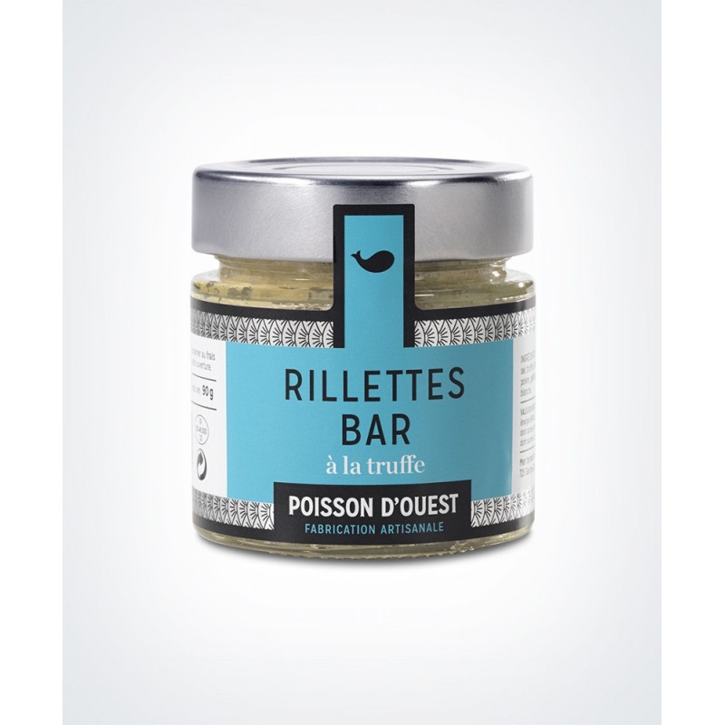 Rillettes bar aux truffes