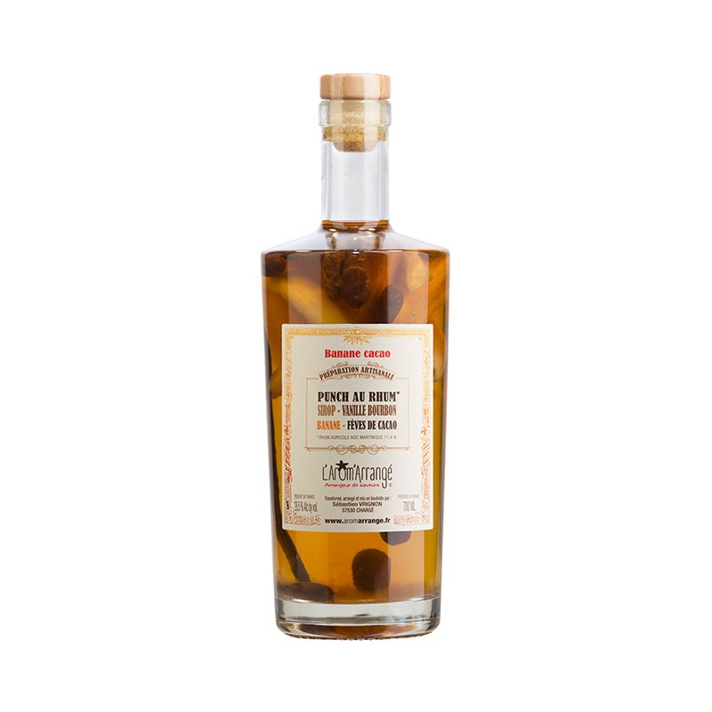 Punch au rhum Banane/Cacao