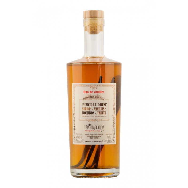 Punch au rhum Duo de vanille