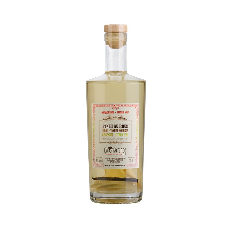 Punch au rhum Gingembre/Citron vert