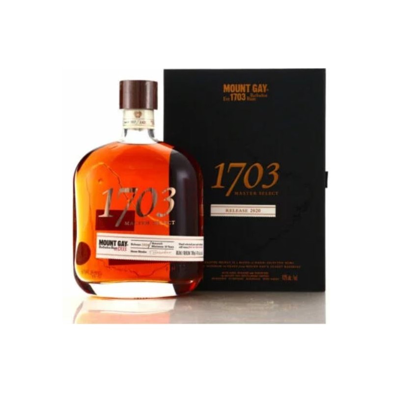 Rhum Mount Gay 1703 Release 2021